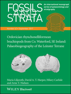 cover image of Ordovician rhynchonelliformean brachiopods from Co. Waterford, SE Ireland